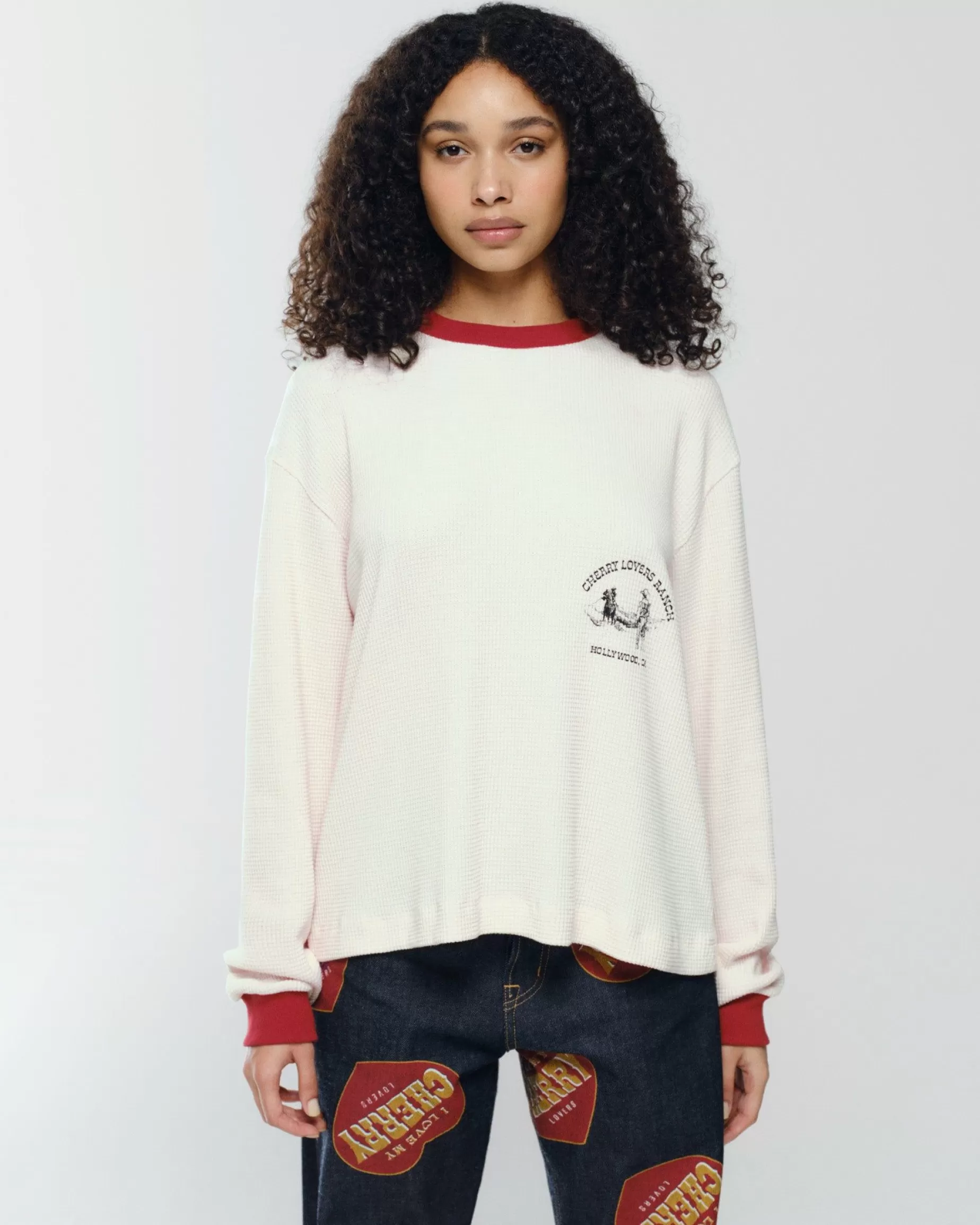 Camisa Termica Ranch (Blanco Vintage)^Cherry Best