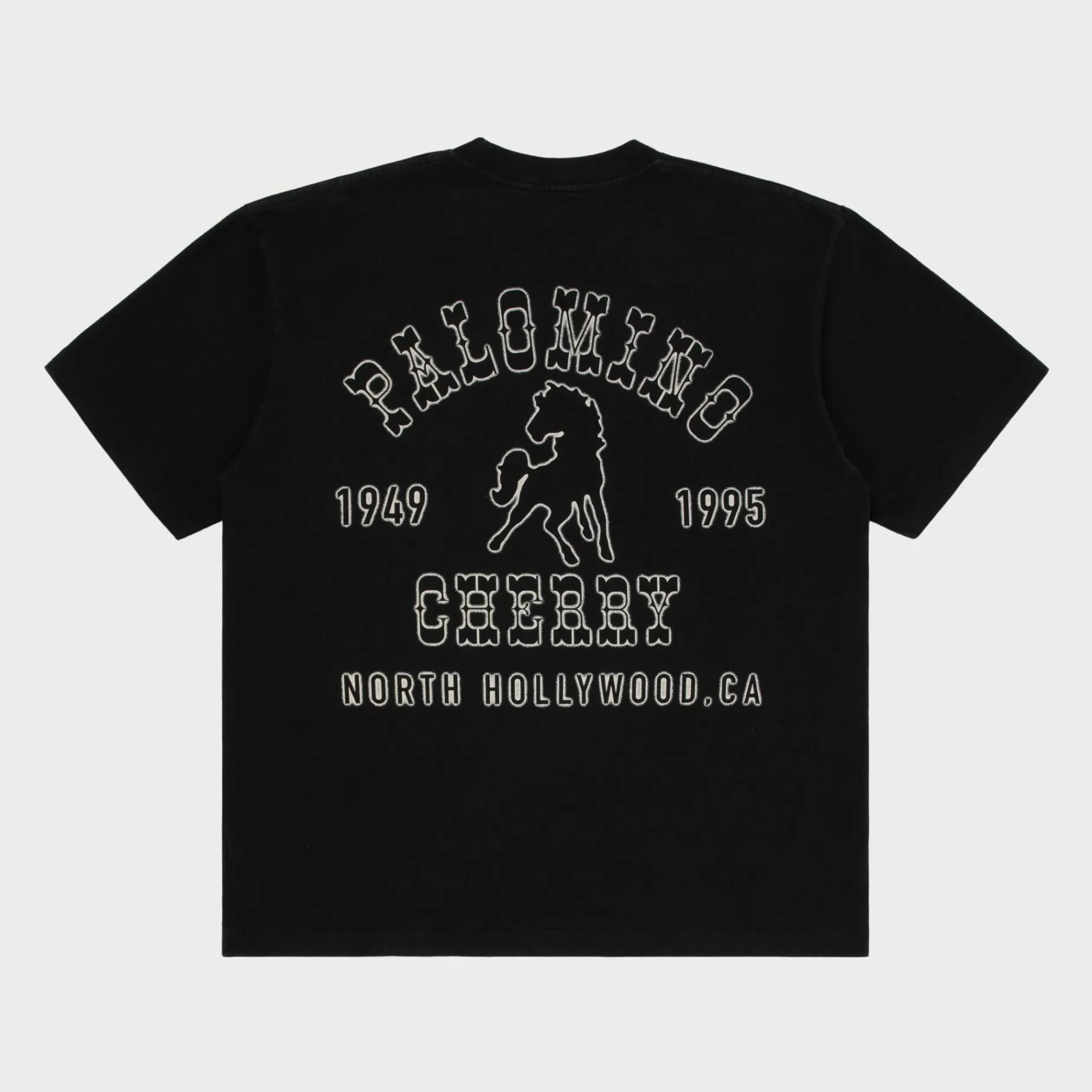 Camiseta Clasica Palomino Club S/S (Negro Vintage)^Cherry New