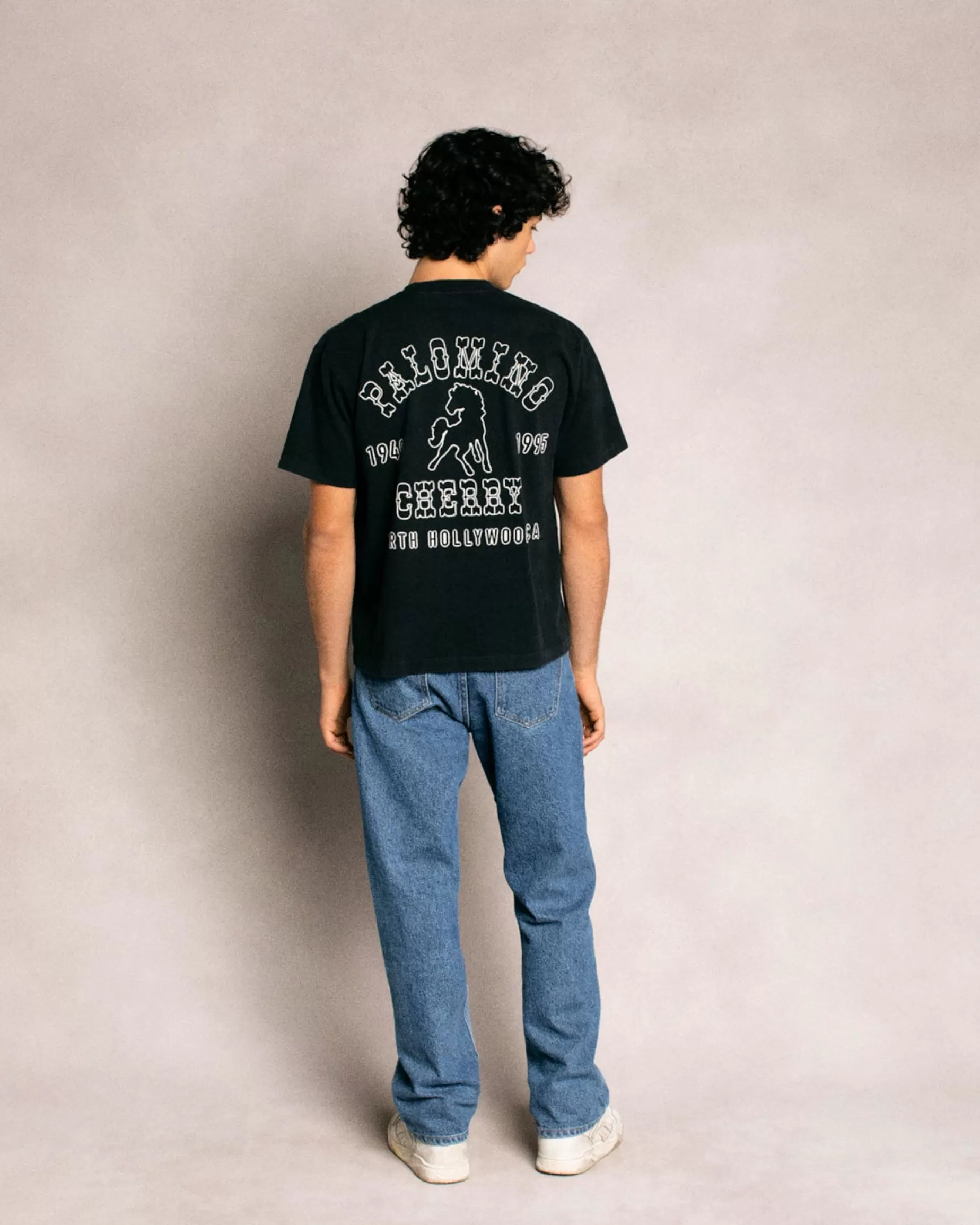 Camiseta Clasica Palomino Club S/S (Negro Vintage)^Cherry New