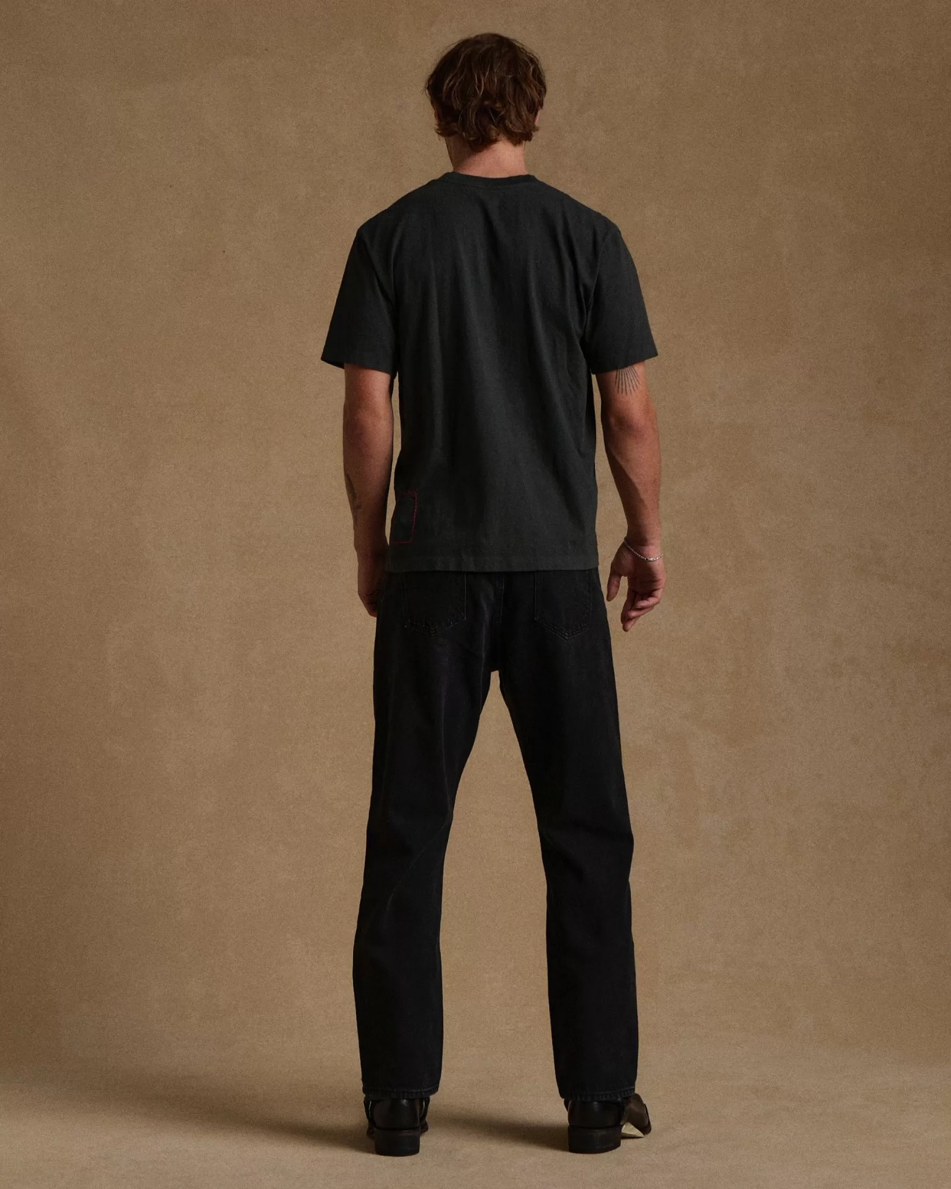 Camiseta Con Bolsillo American Classic (Negro Vintage)^Cherry New