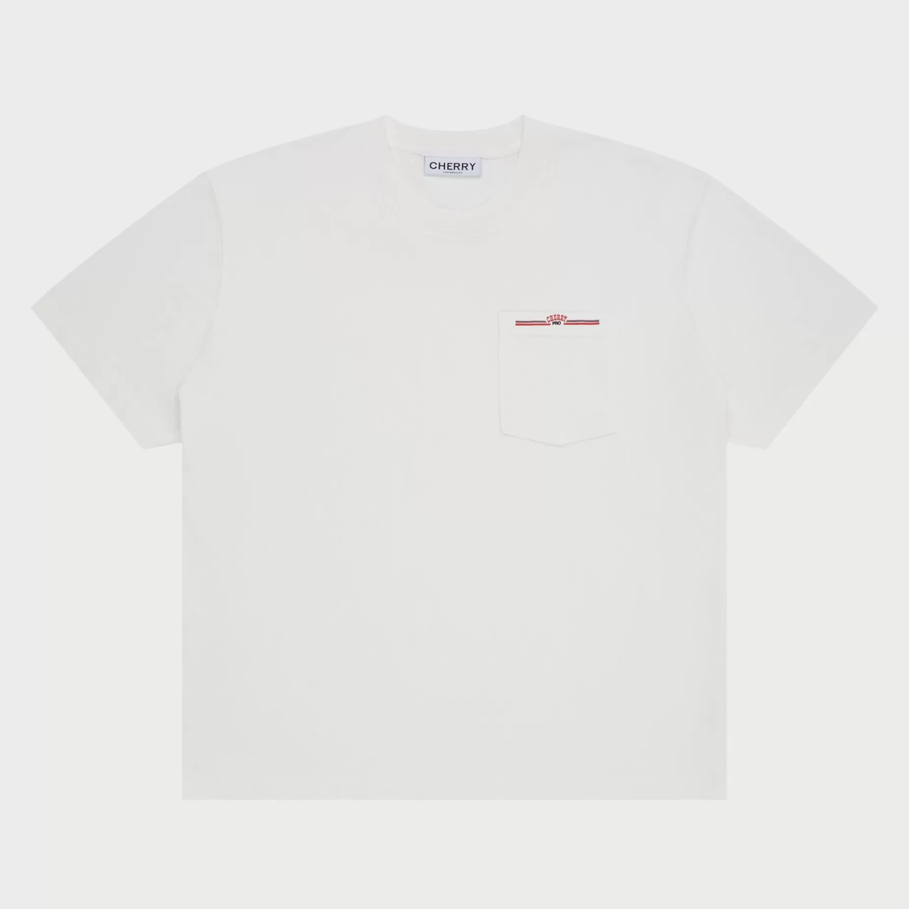 Camiseta Con Bolsillo Hollywood Mile (Blanco Vintage)^Cherry Store