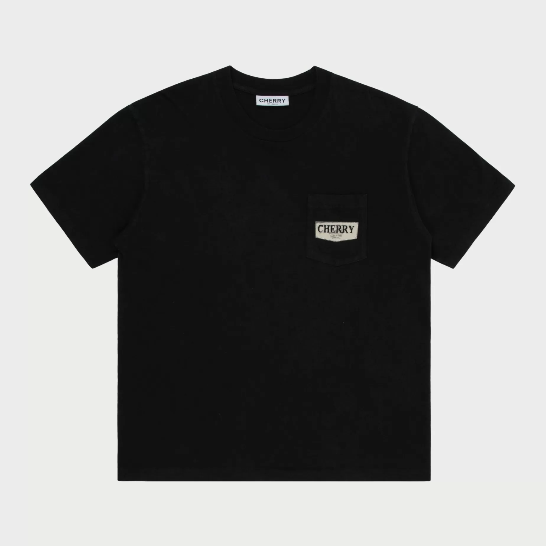 Camiseta Con Bolsillo Soaring Eagle (Negro Vintage)^Cherry Shop