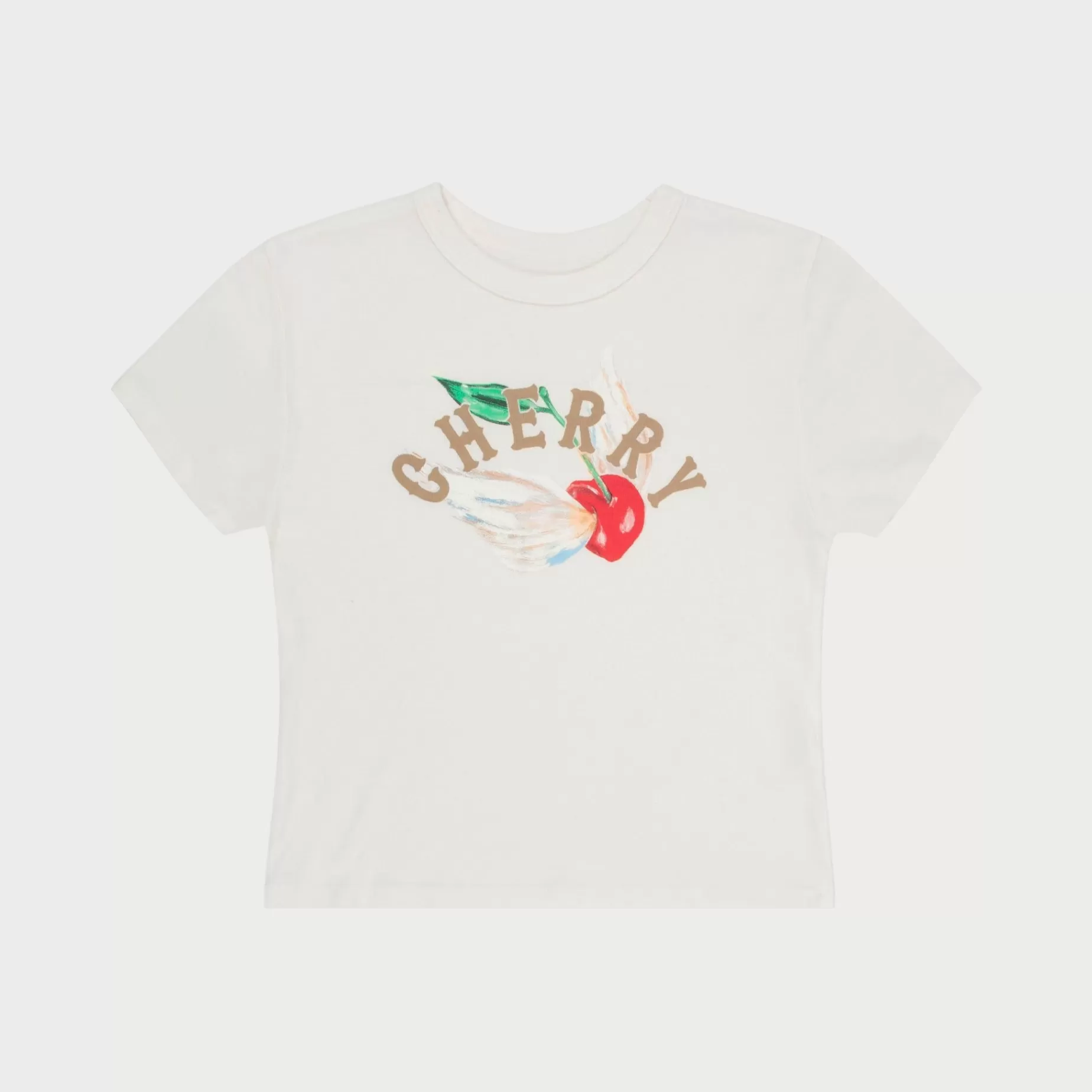 Camiseta Para Bebe Flying (Blanco Vintage)^Cherry Clearance