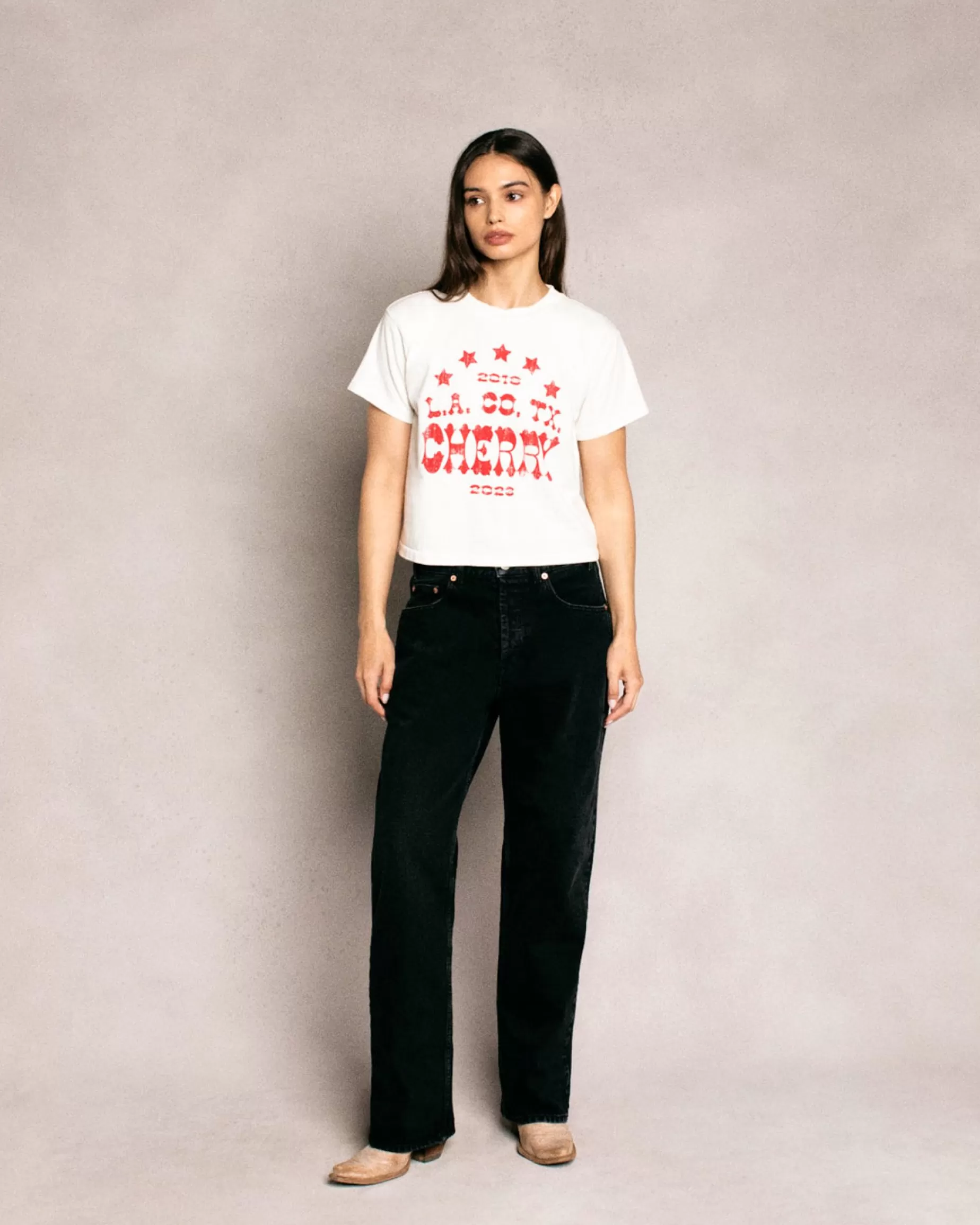 Camiseta Para Bebe Tri State Boxy (Blanco Vintage)^Cherry Flash Sale