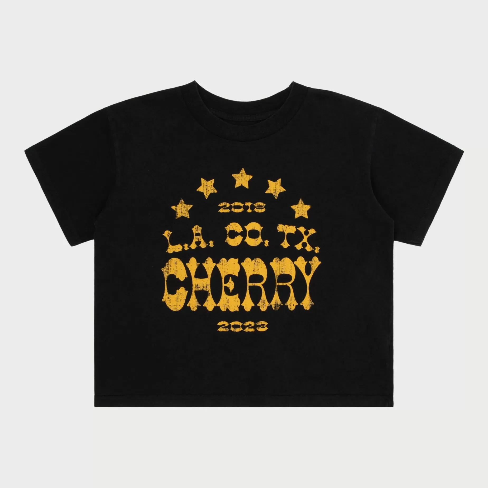 Camiseta Para Bebe Tri State Boxy (Negro Vintage)^Cherry Store