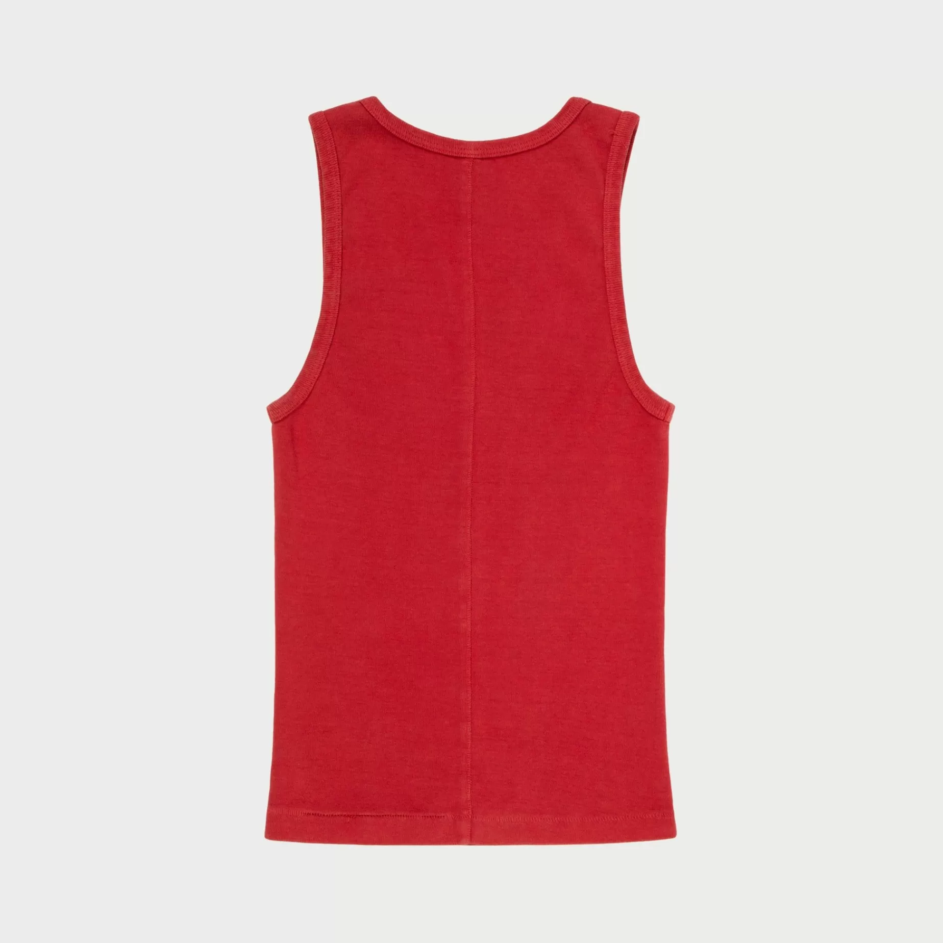 Camiseta Sin Mangas Ranch Wear (Rojo Vintage)^Cherry Hot