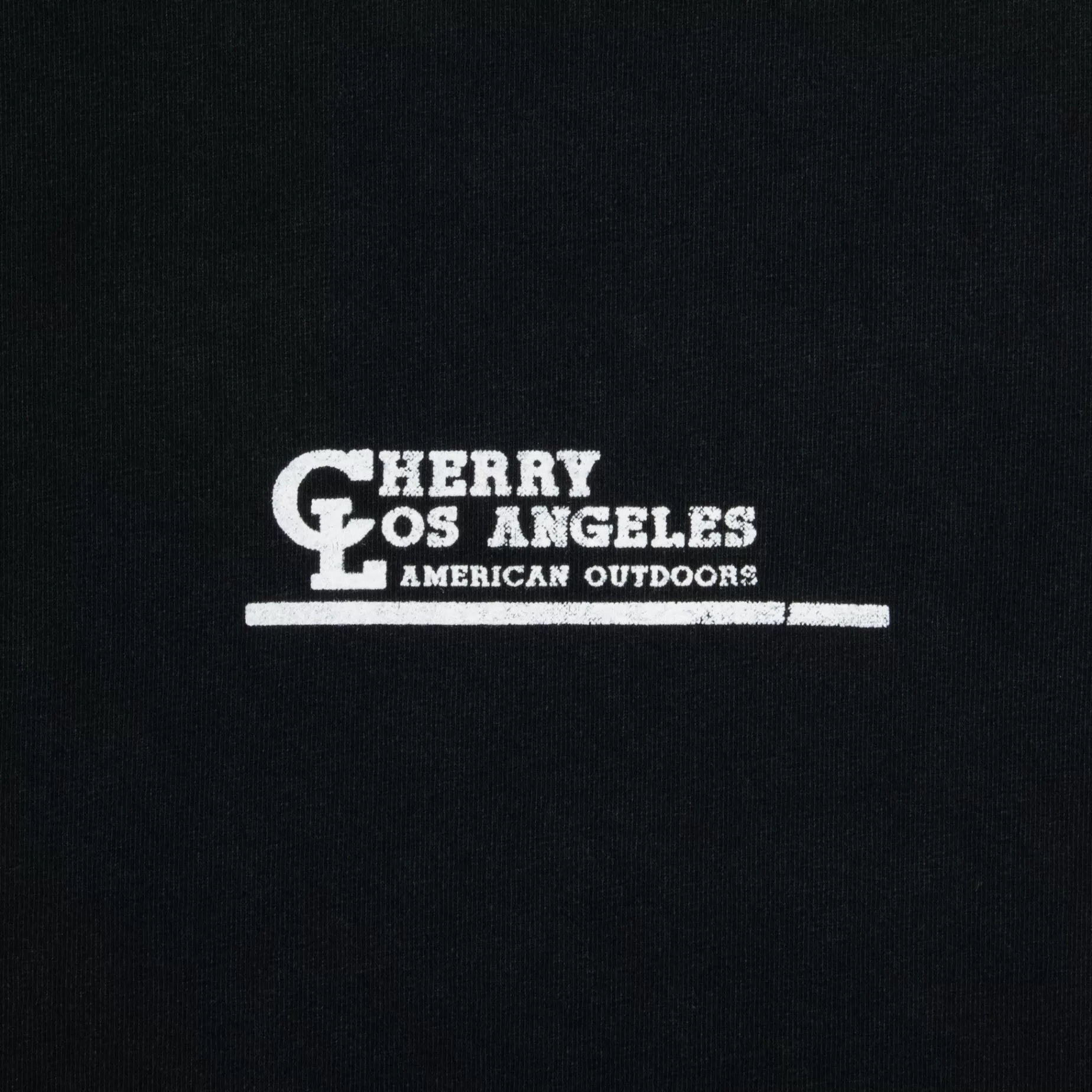 Camiseta Tipo Boxy American Outdoorsman (Negro)^Cherry Outlet