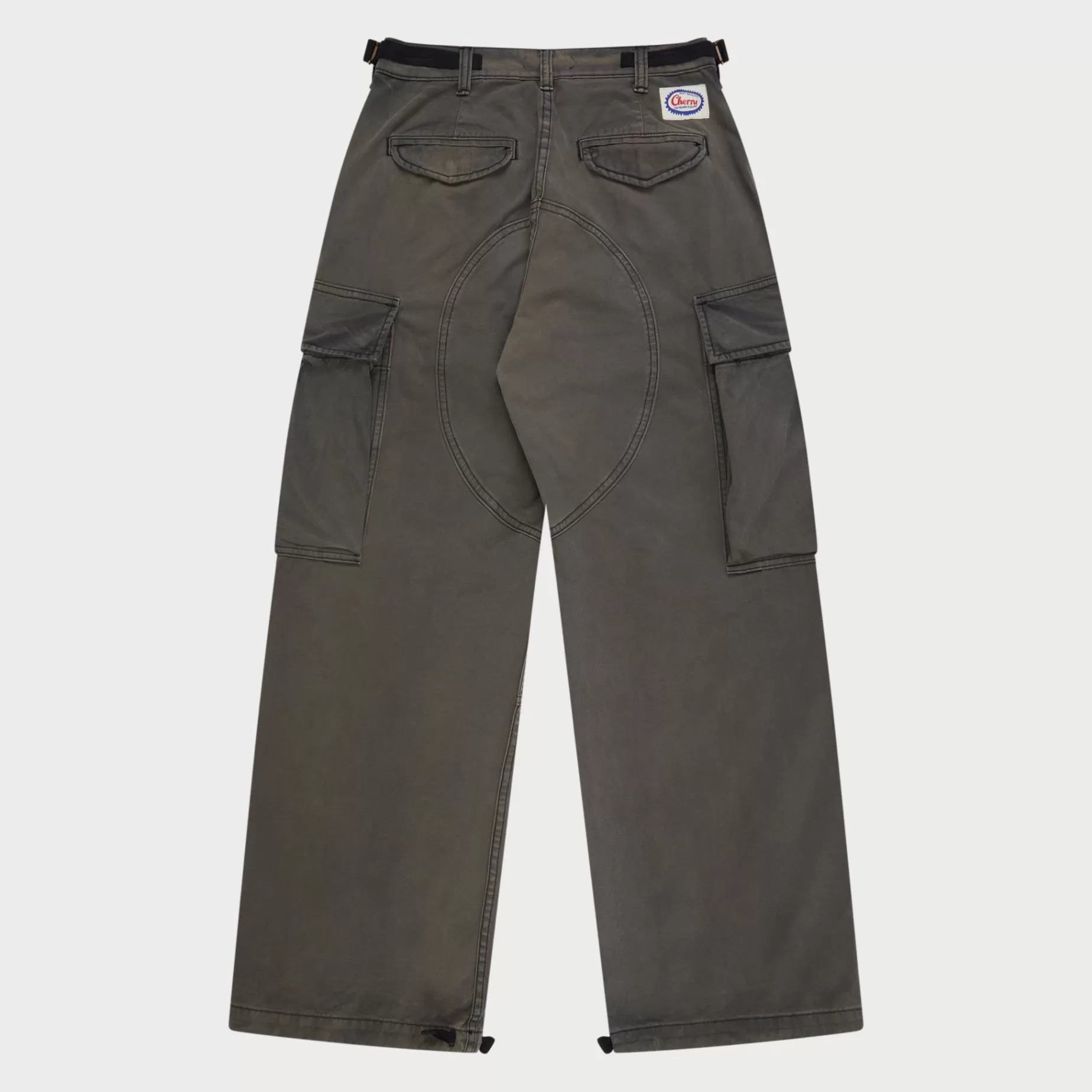 Cargo De Pierna Ancha (Negro Vintage)^Cherry Outlet