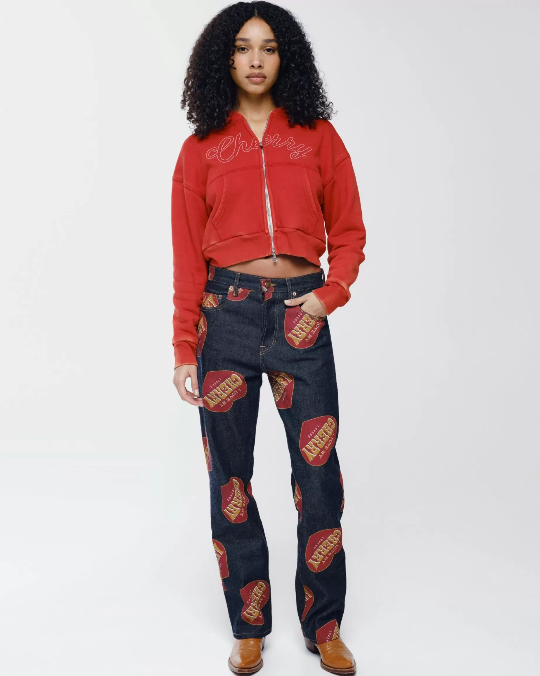 Cremallera Termica Recortada (Rojo Vintage)^Cherry Outlet