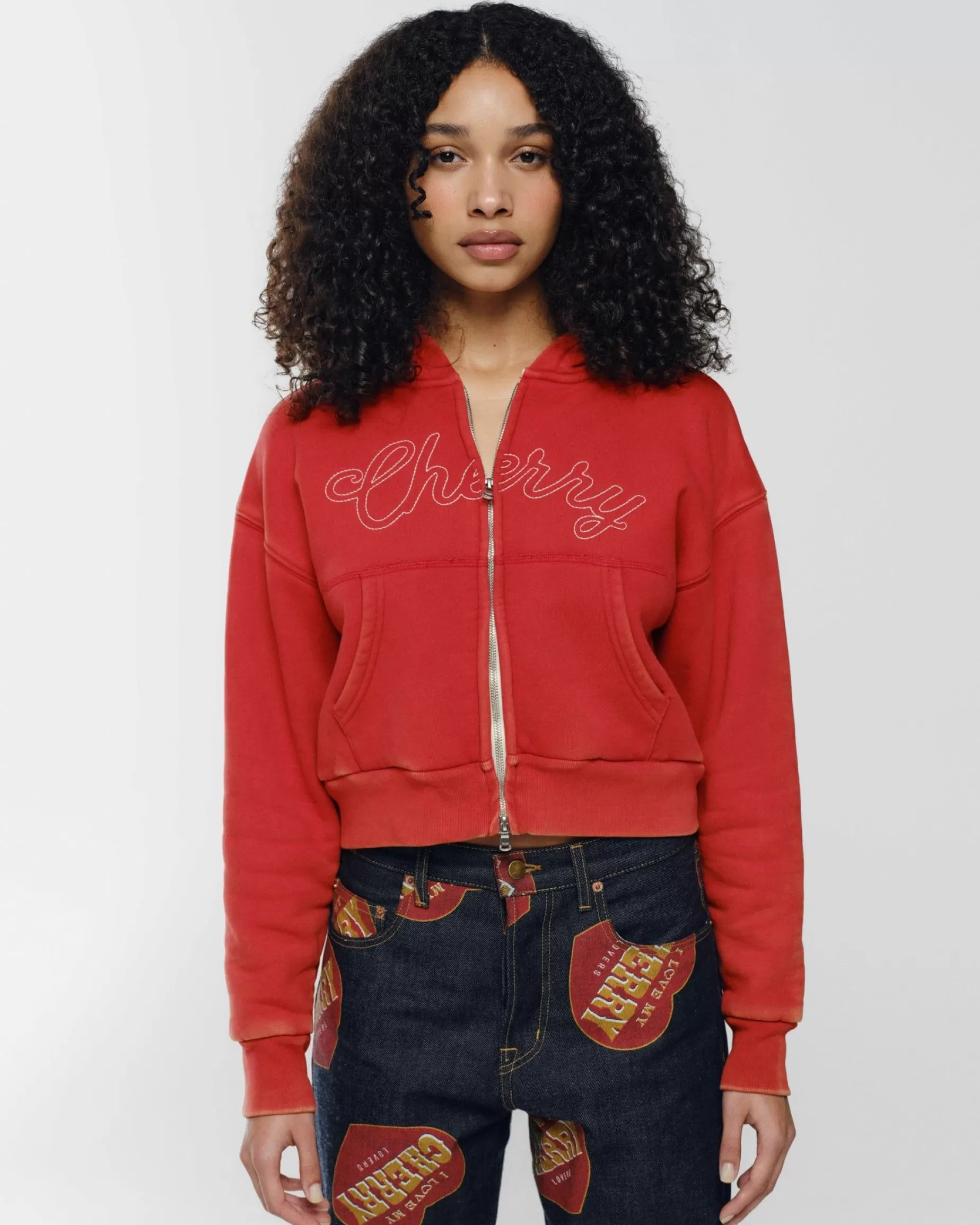 Cremallera Termica Recortada (Rojo Vintage)^Cherry Outlet