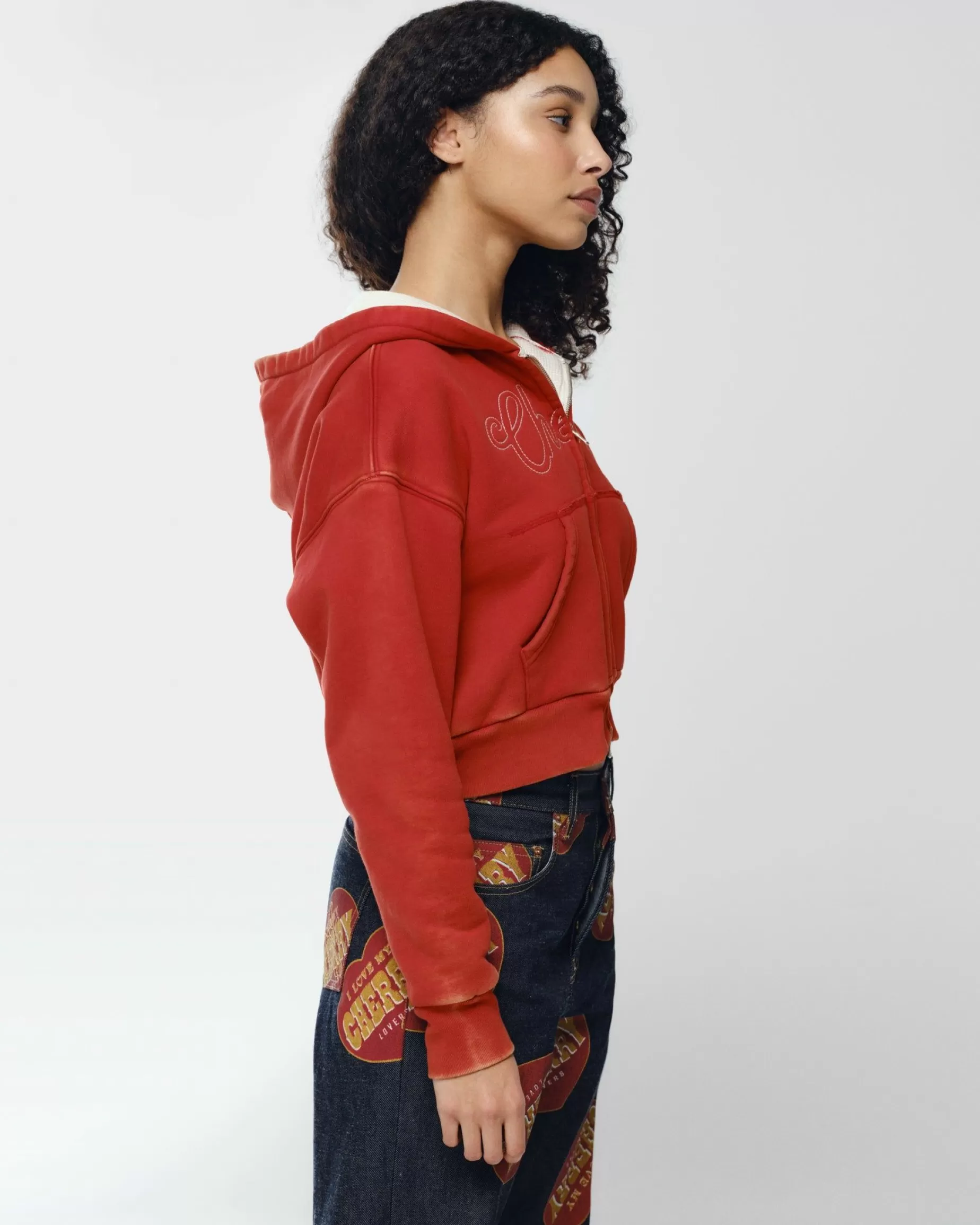 Cremallera Termica Recortada (Rojo Vintage)^Cherry Outlet