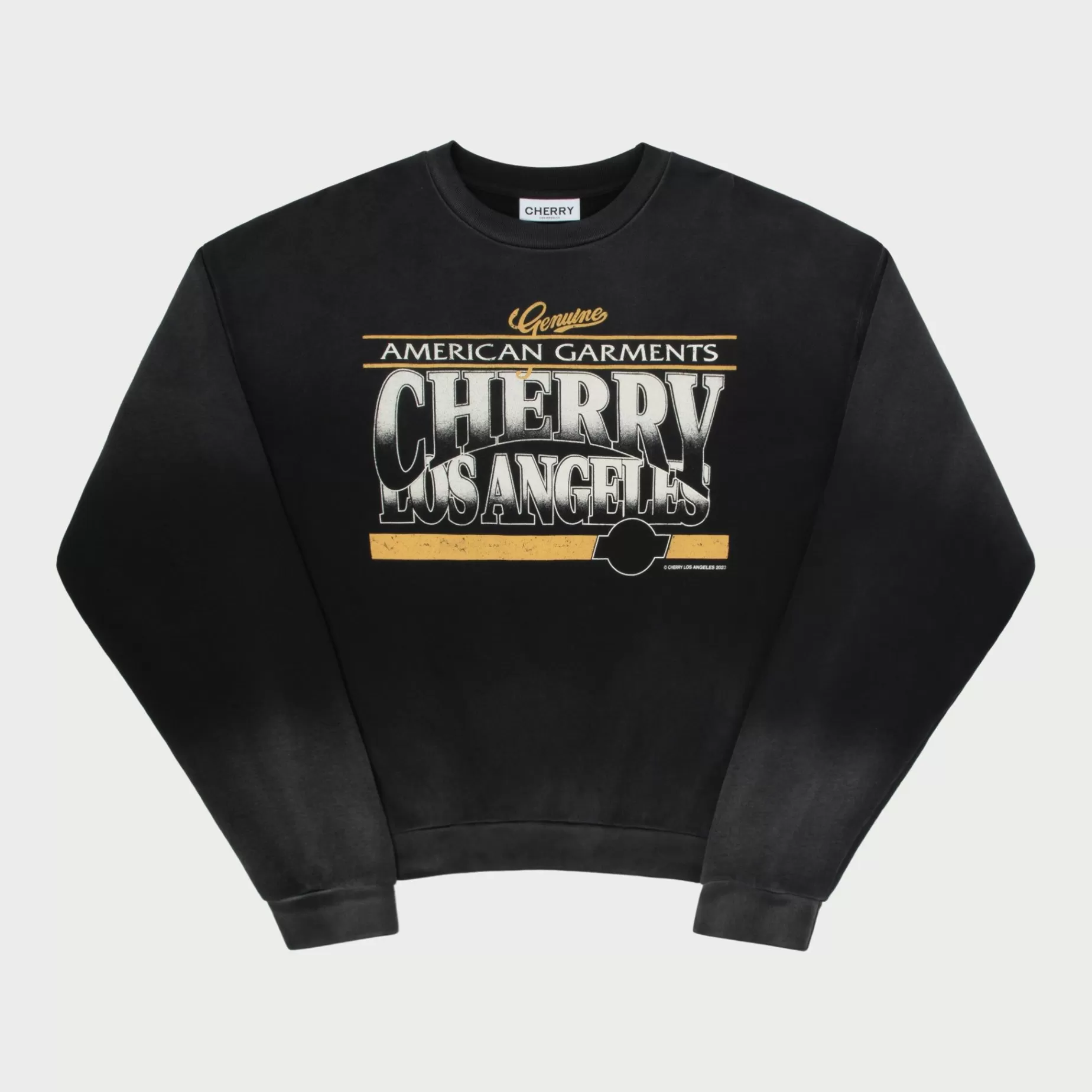Cuello Redondo De American Garments (Negro Vintage)^Cherry Cheap
