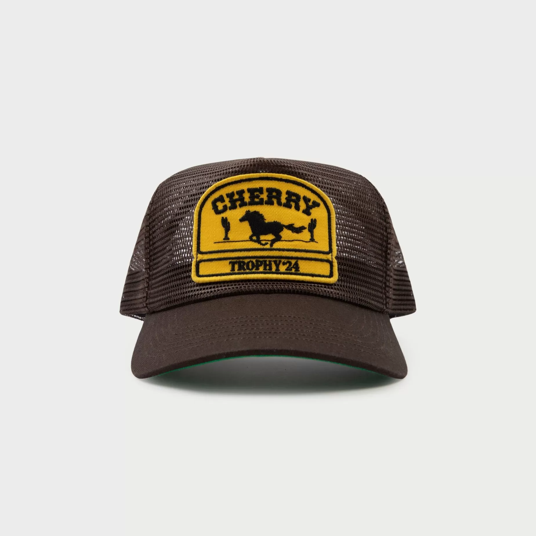 Gorra De Camionero De Malla Completa Desert Horse (Marron)^Cherry Cheap