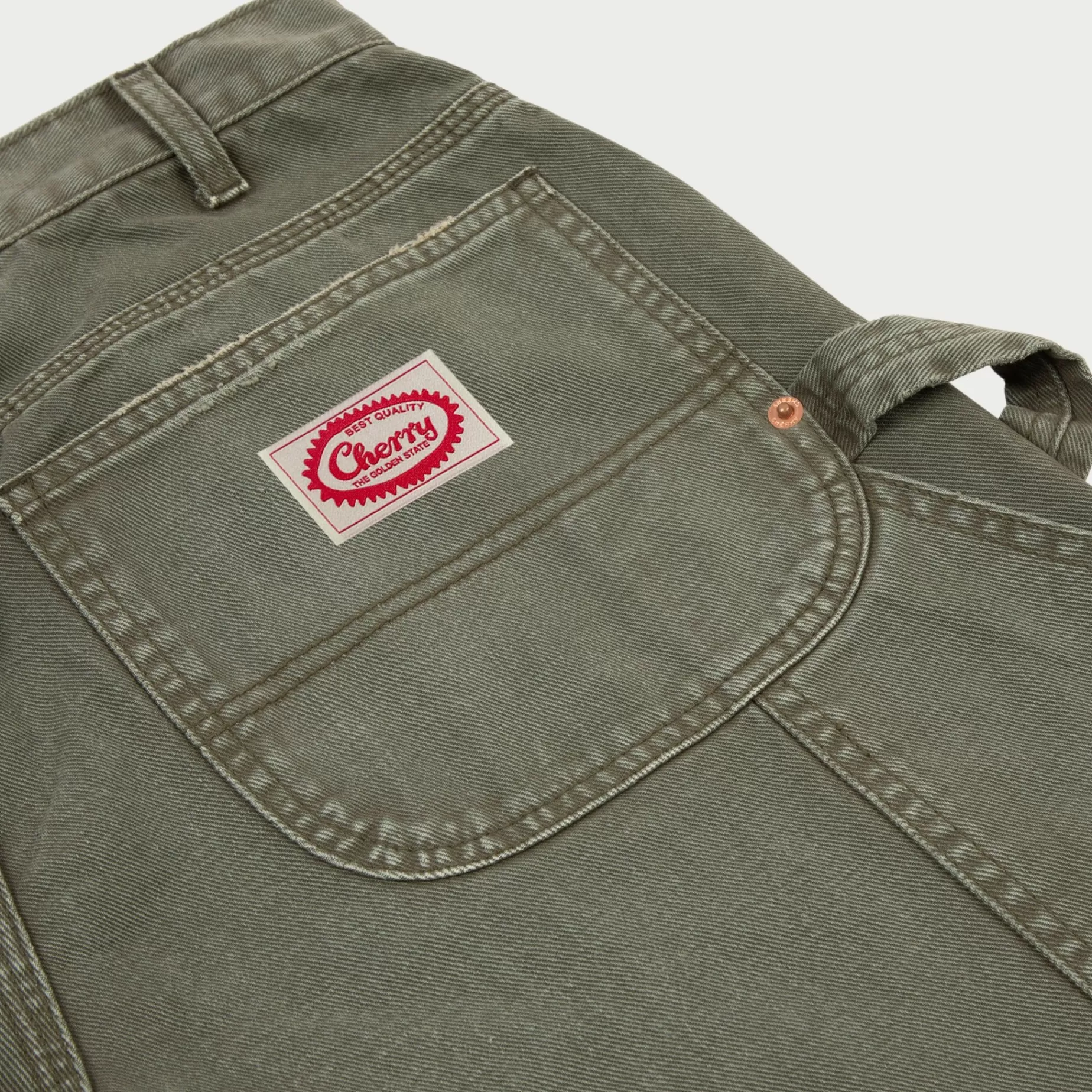 Lona Doble Rodilla (Vintage Olive)^Cherry Clearance