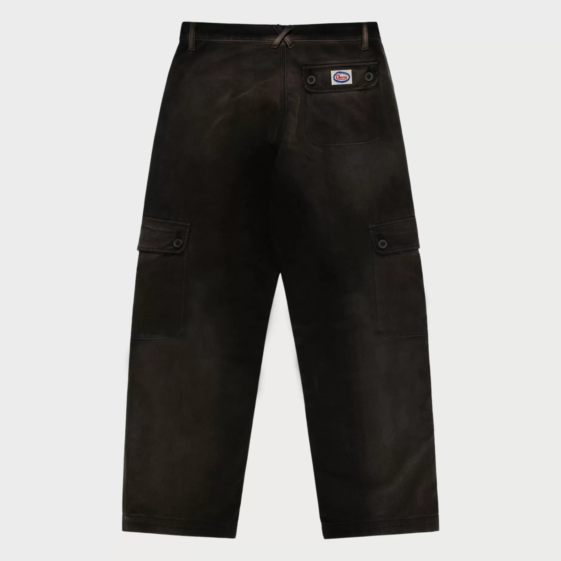 Pantalon Cargo De Seis Bolsillos (Negro Vintage)^Cherry Online