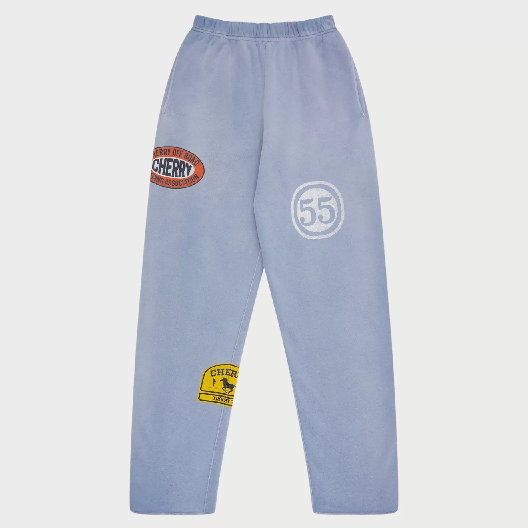 Pantalones Deportivos Off Road Raw Edge (Azul Polvoriento)^Cherry Online