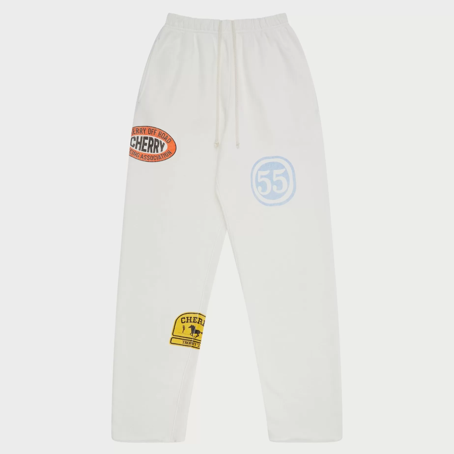 Pantalones Deportivos Off Road Raw Edge (Blanco Vintage)^Cherry Cheap