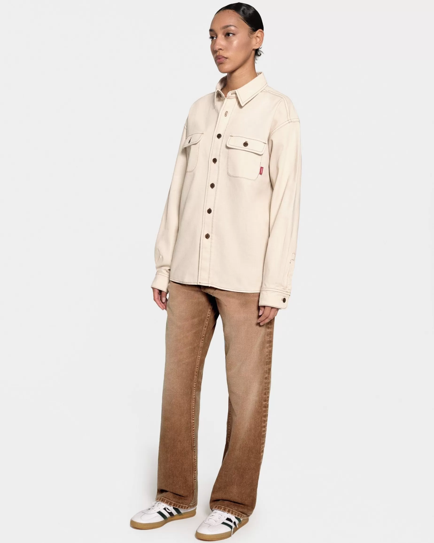 Sobrecamisa Vaquera (Vintage White)^Cherry New