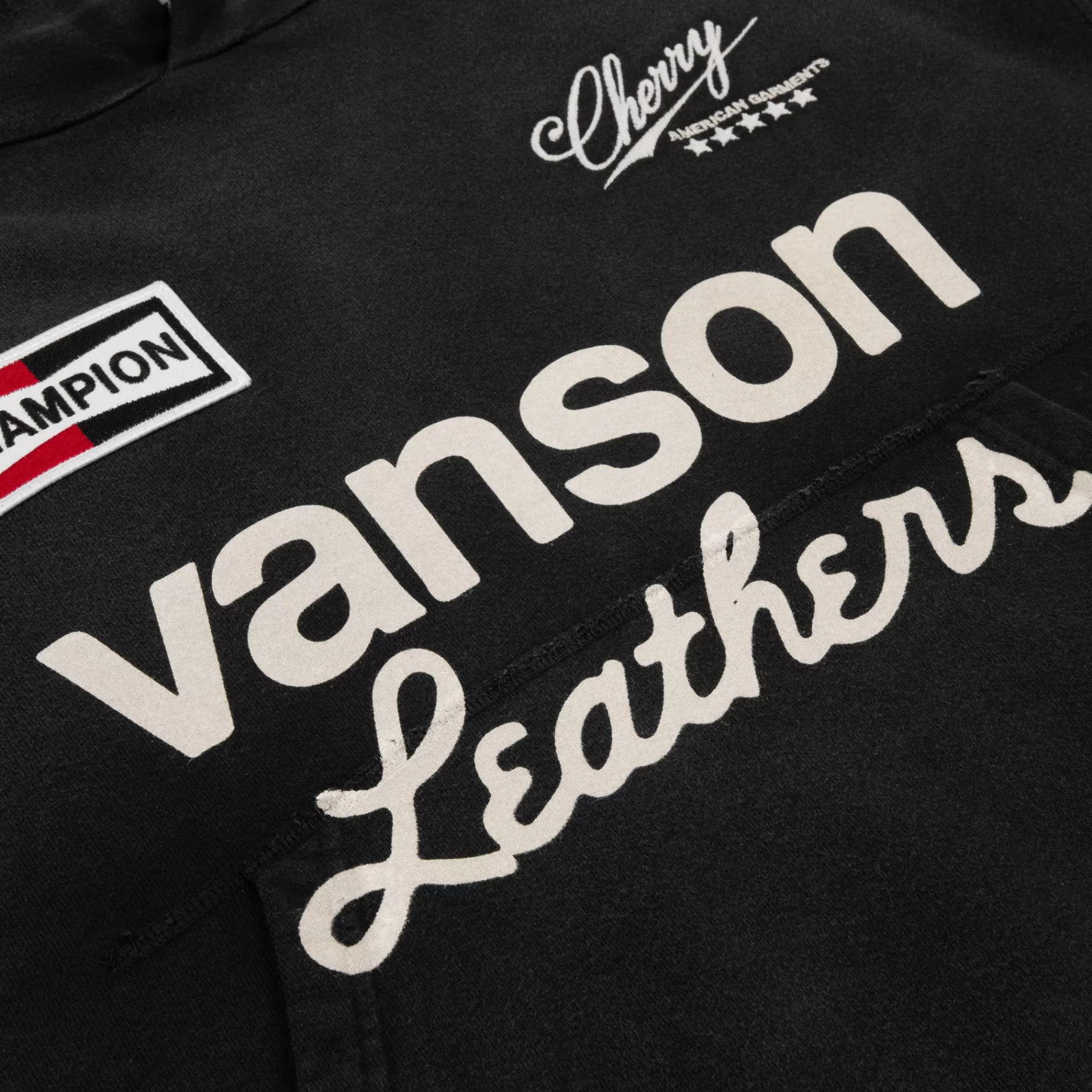 Sudadera Con Capucha Vanson (Negro Vintage)^Cherry Discount