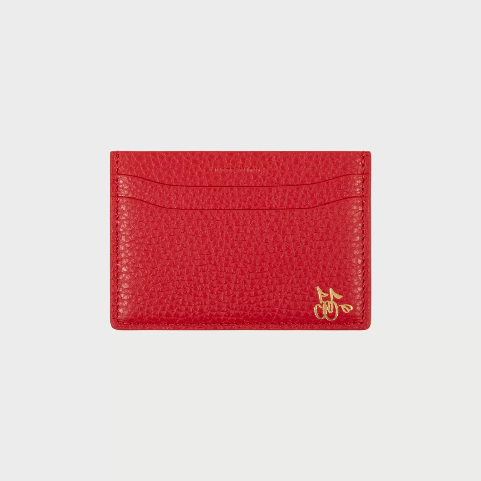 Tarjetero De Piel (Rojo)^Cherry Sale